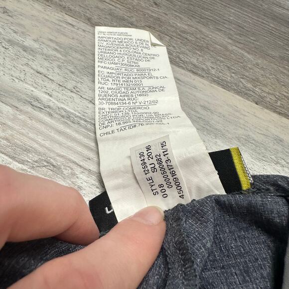 Under Armour Gray Mens 40x29 Flat Front Match Play Vented Performance Golf Pants - Picture 12 of 12